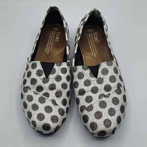 Toms Classic Metallic Dot Flats